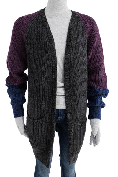 Alpaca Sweater Coat / AMETHYST