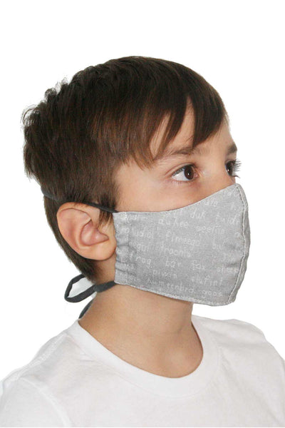 Cloth Facemask for Children and Adults Animal Font Cotton