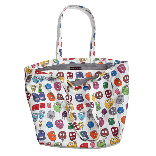 Canvas Tote Bag - Monsters