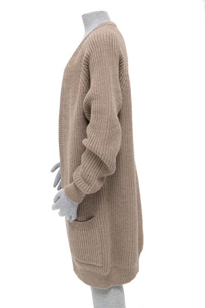 Alpaca Sweater Coat / CLAY