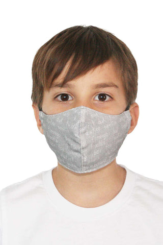 Cloth Facemask for Children and Adults Animal Font Cotton