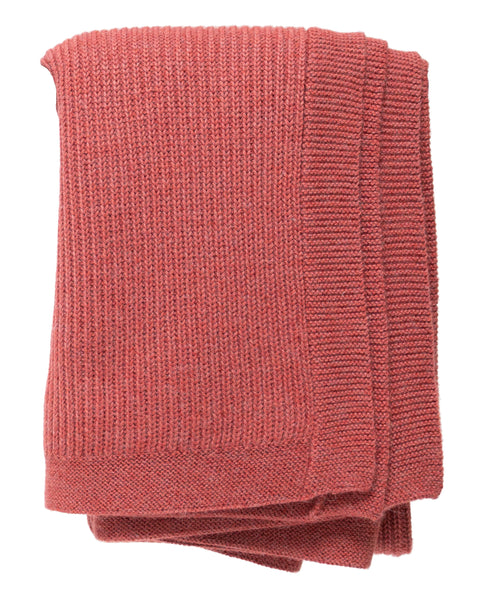 Heavy Alpaca Blanket / NANTUCKET RED