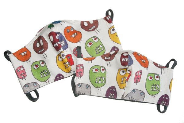 Childrens' and Adults' Monster Cotton Cloth Facemask
