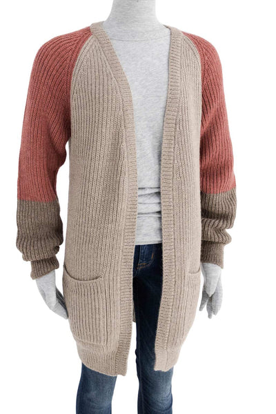 Alpaca Sweater Coat / NANTUCKET RED